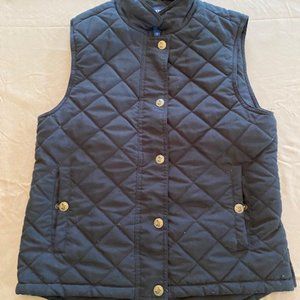 Riding Sport Equestrian Wear Women's Quilted Riding Vest, Black, Size Small